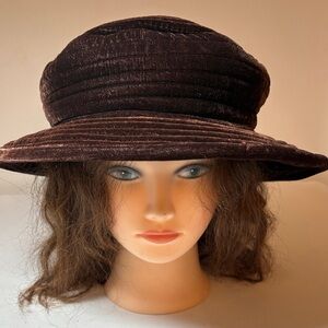 Madcaps Brown Rayon/Cotton Hat Size M